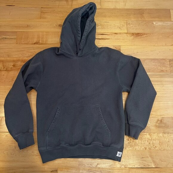 Reigning Champ Charcoal Gray Heavyweight Pullover Sweatshirt Hoodie Canada Sz S - Picture 1 of 6